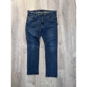 Nickel & Iron Men's Slim Fit Jeans Blue Med Wash 38x32 STRECH Stretch Denim